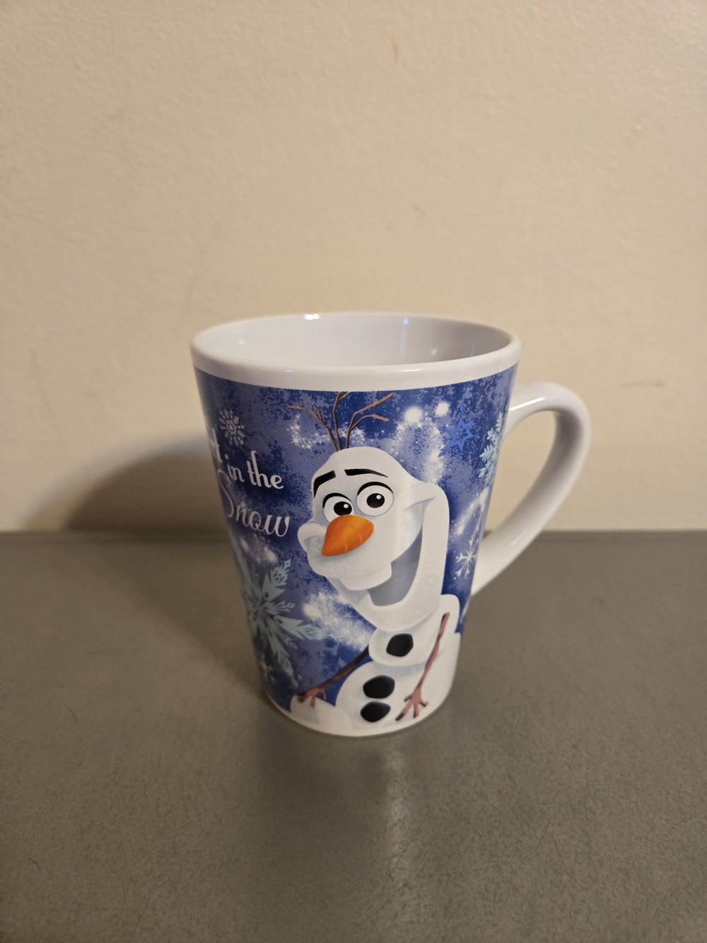 Set of 2 Disney Frozen Olaf Ceramic Mugs (12 oz)